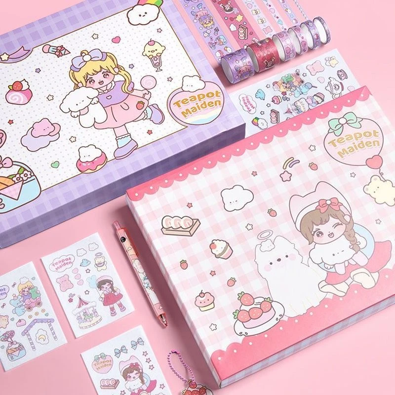 BS2205AHL-002手账礼盒随机款卡通手账礼盒随机款式发货