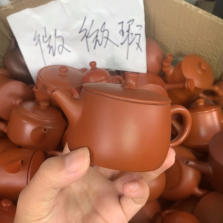 原矿朱泥茶具茶壶家用130