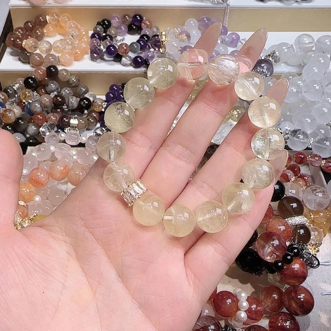 水晶手链未镶嵌把