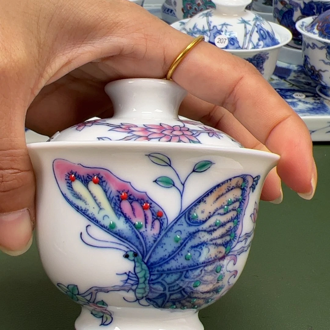 杯景德镇纯手绘茶具305