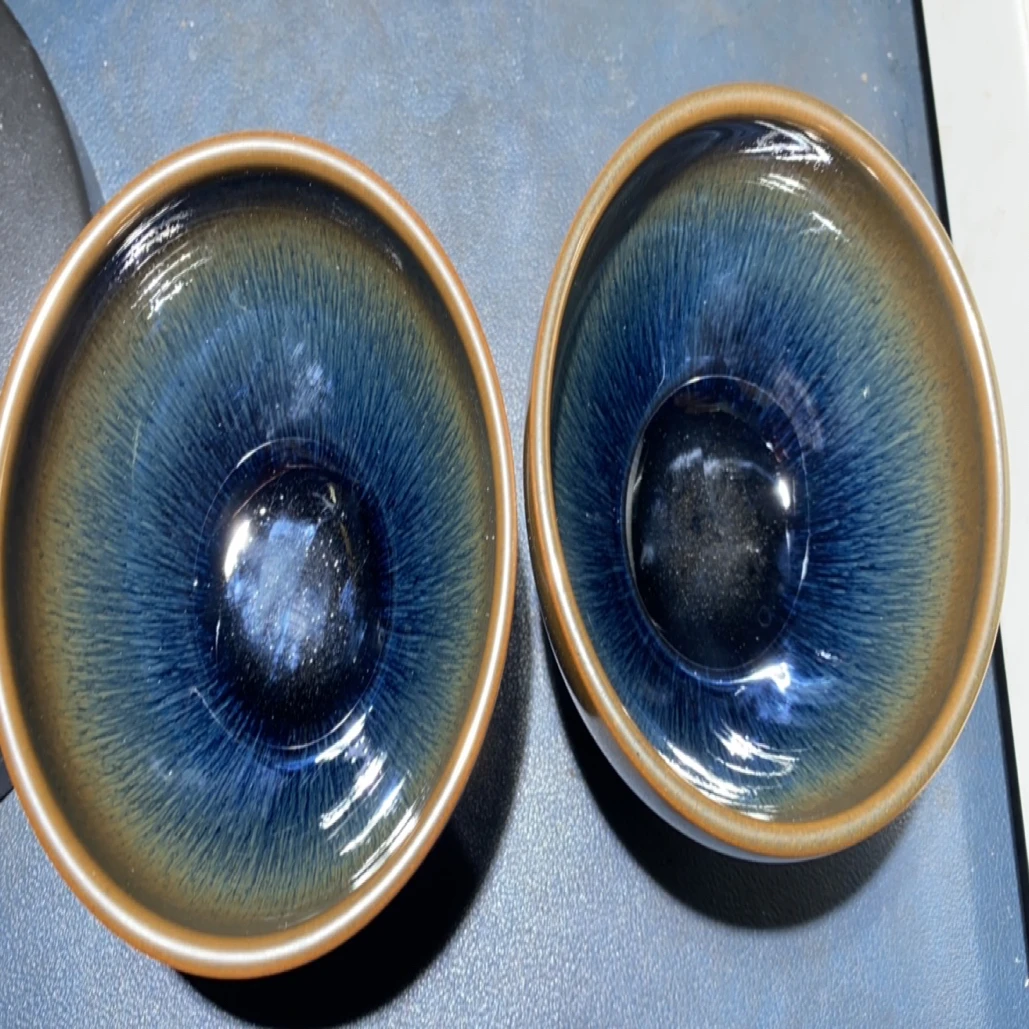 建盏窑变茶杯陶瓷流沙金功夫主人杯单杯品茗杯茶盏茶碗茶盏喝茶杯