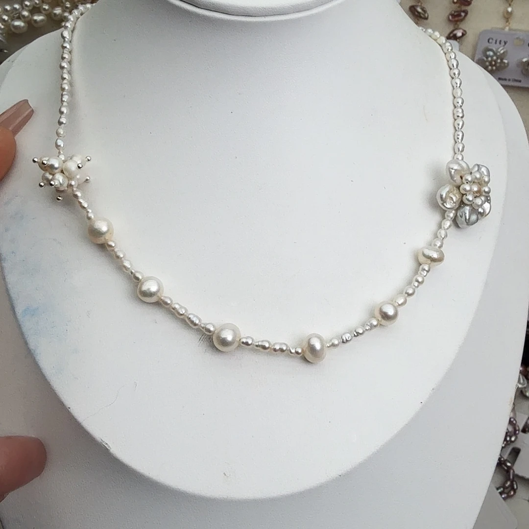颈饰淡水珍珠未镶嵌