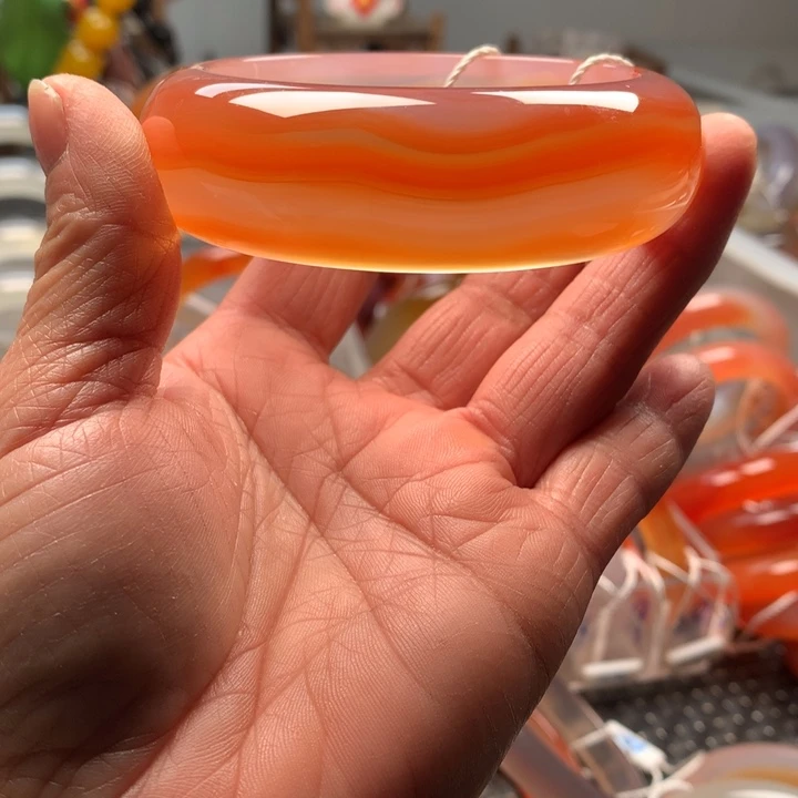 玛瑙/玉髓未镶嵌手镯