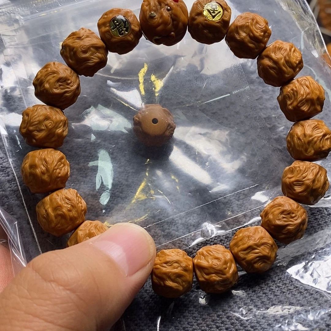 猴头核桃手串全品13左右龙蛇之变高配45号