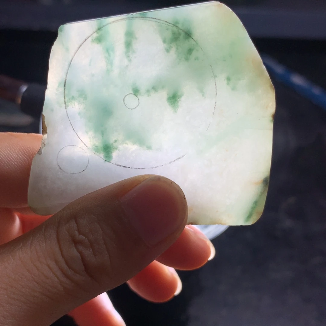 金***马定制翡翠未镶嵌翡翠