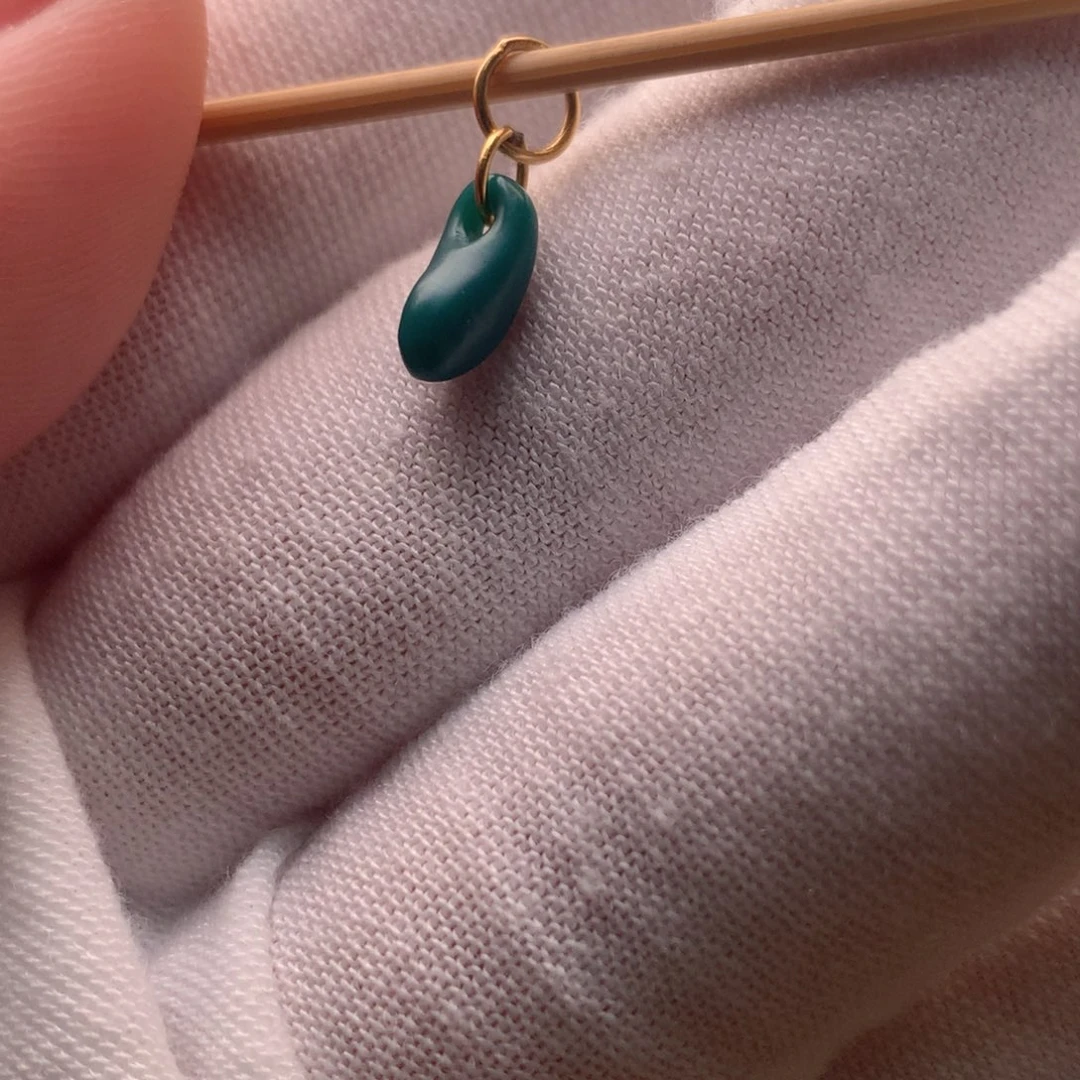 绿松石18K金镶嵌配饰