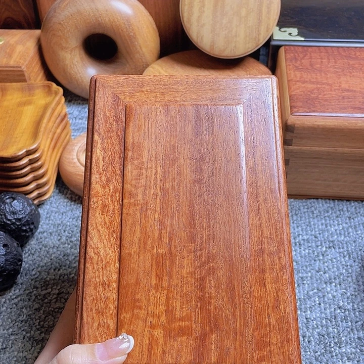 木缅甸花梨机关盒一个