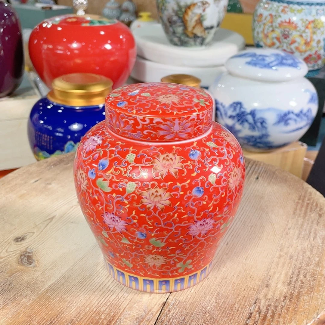 【闪购商品】罐陶瓷茶叶罐密封罐