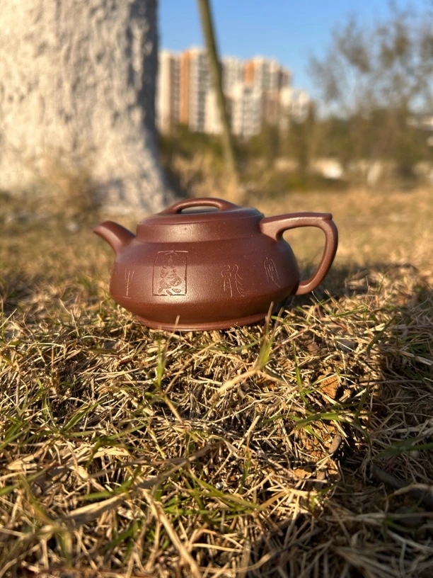 汪合友制 定壶 紫泥 150cc 全手工