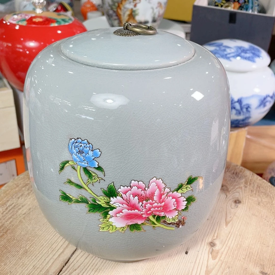 【闪购商品】罐陶瓷茶叶罐密封罐