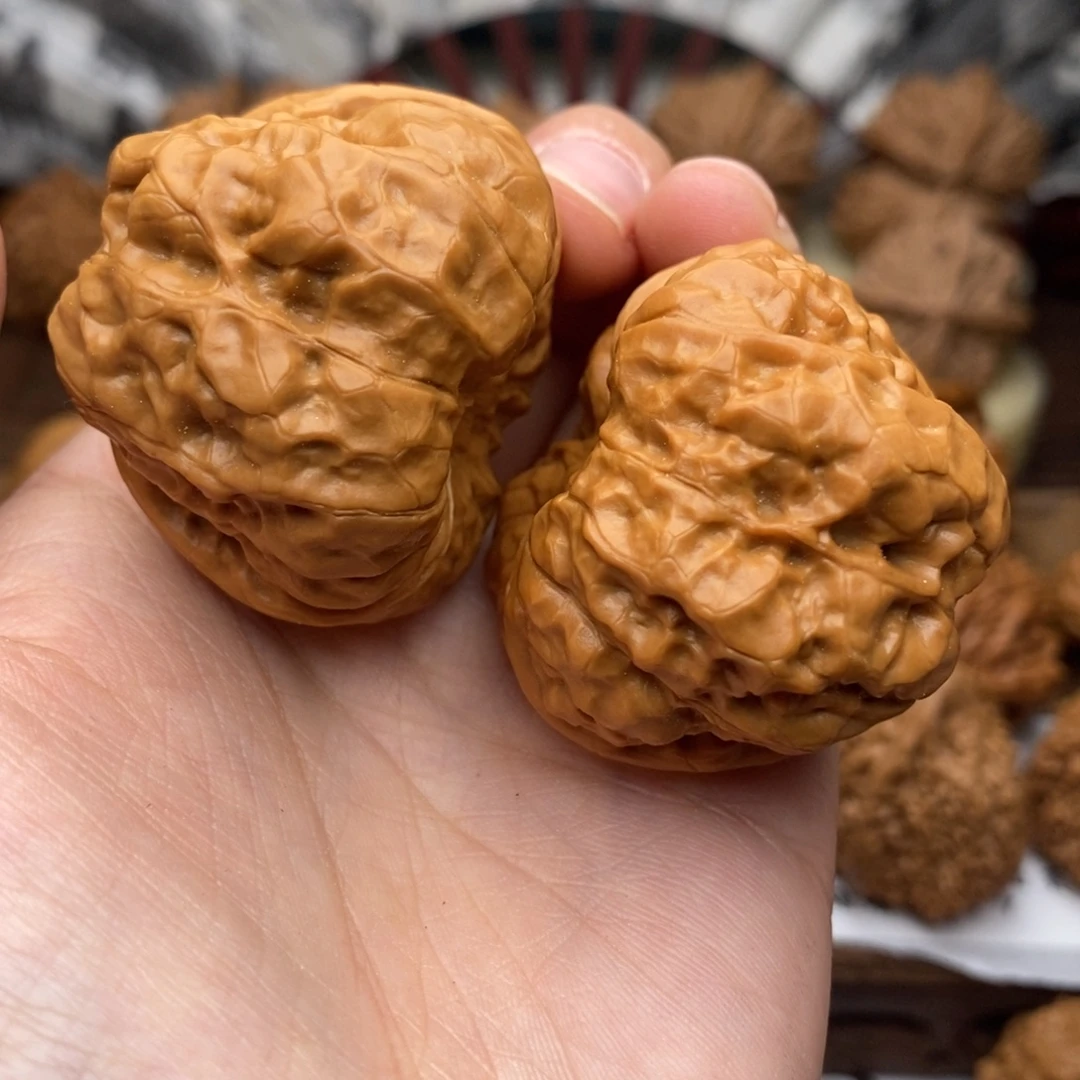 文玩核桃把件176号41-44蛙