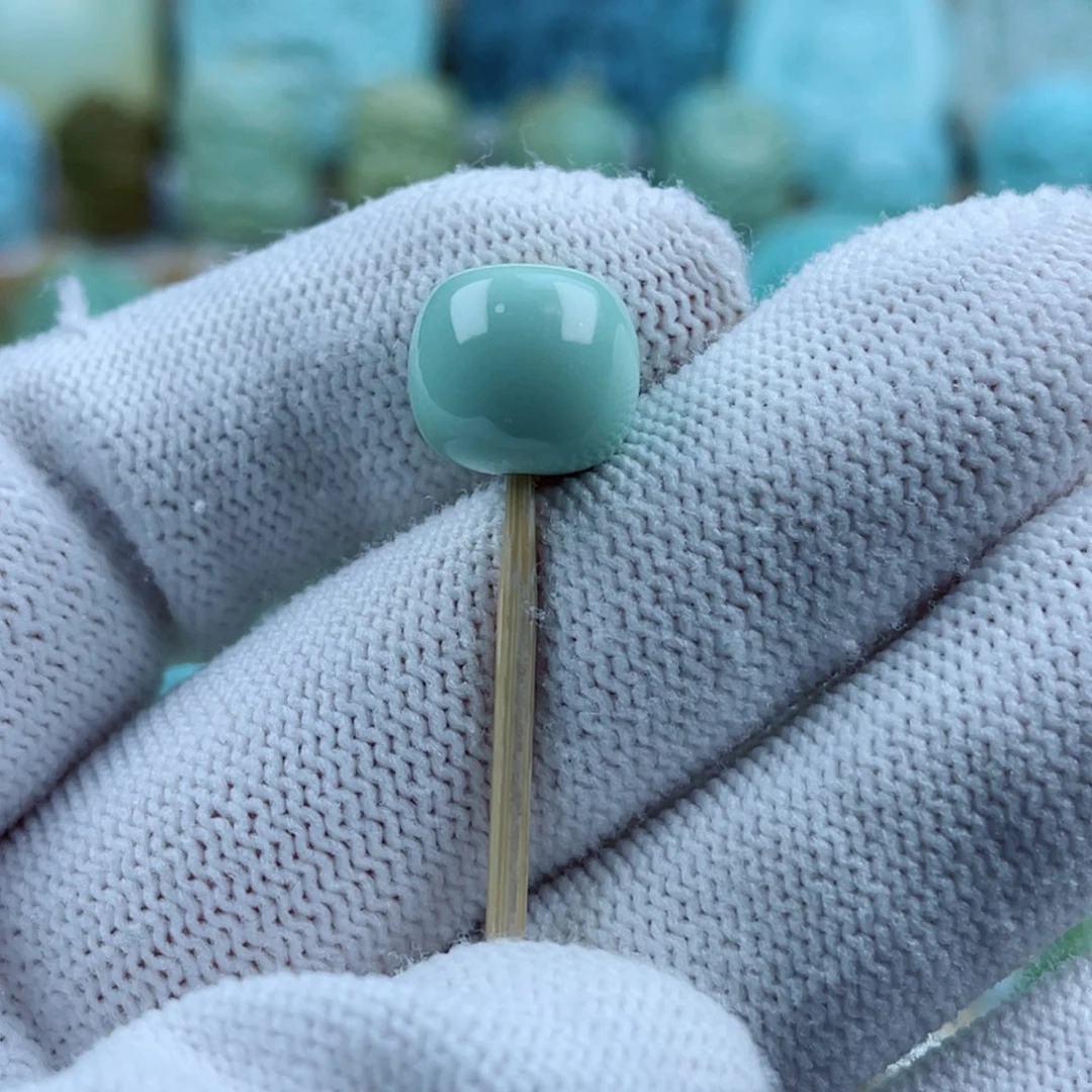 绿松石未镶嵌珠宝奇石12mm