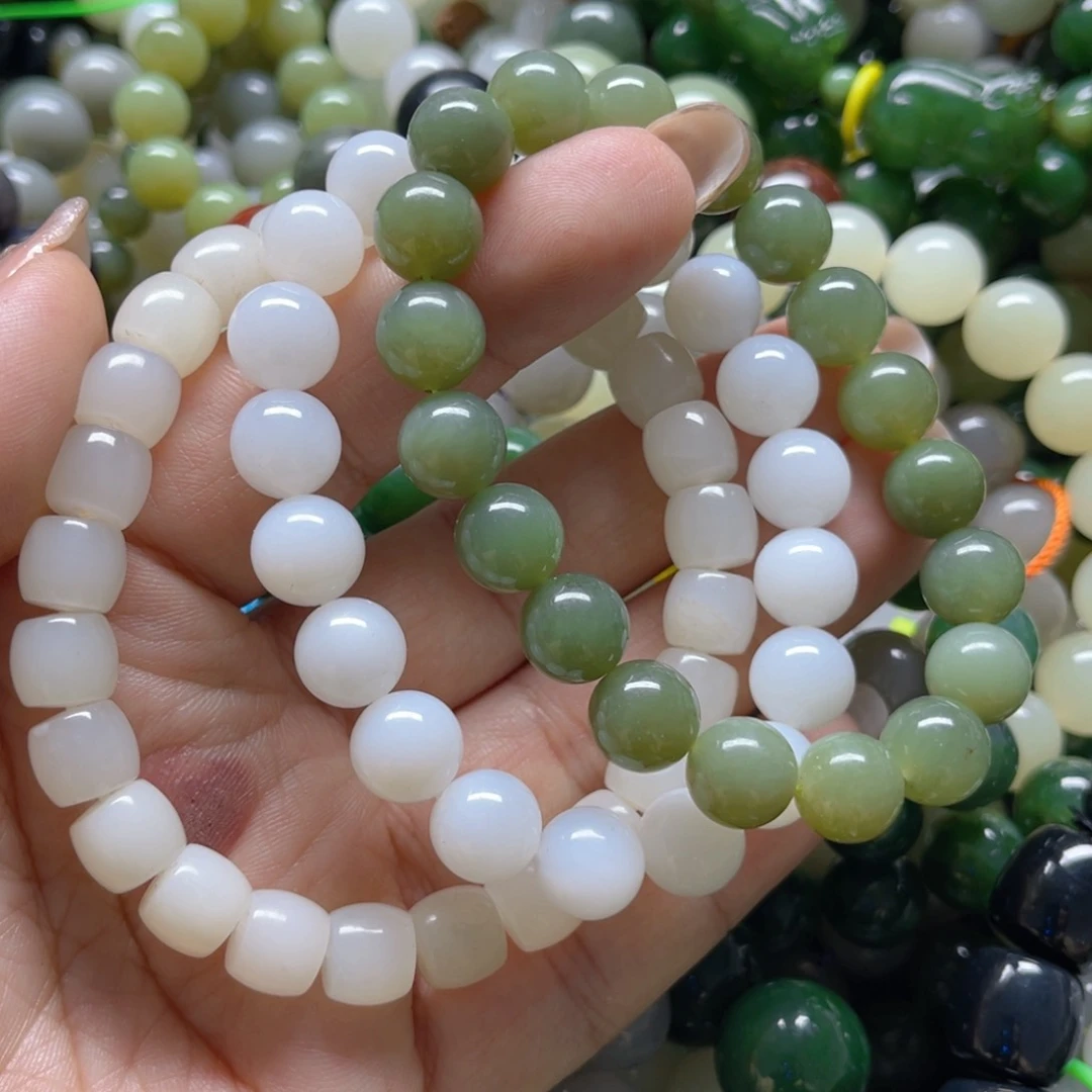 和田玉手链未镶嵌