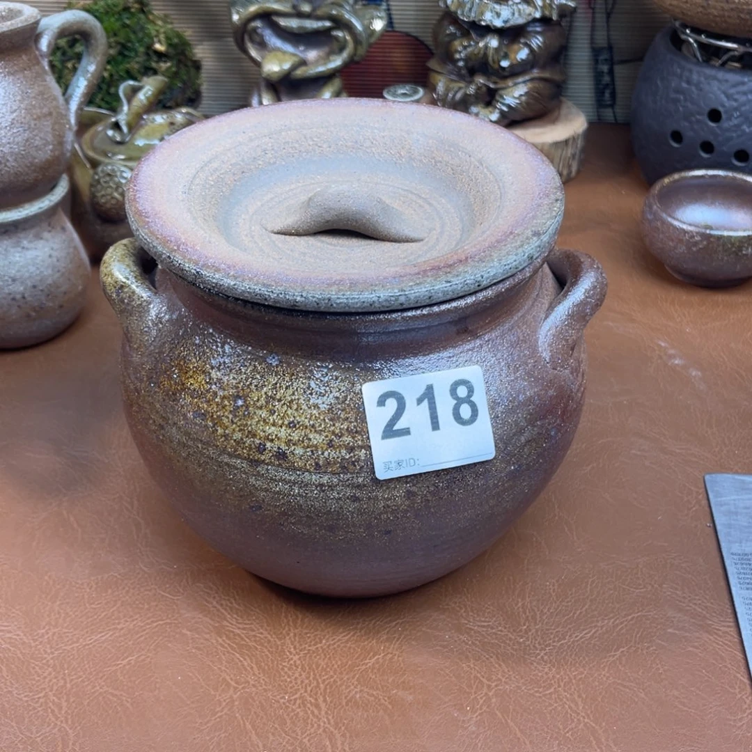 江***雪柴烧粗陶土砂锅一物一拍