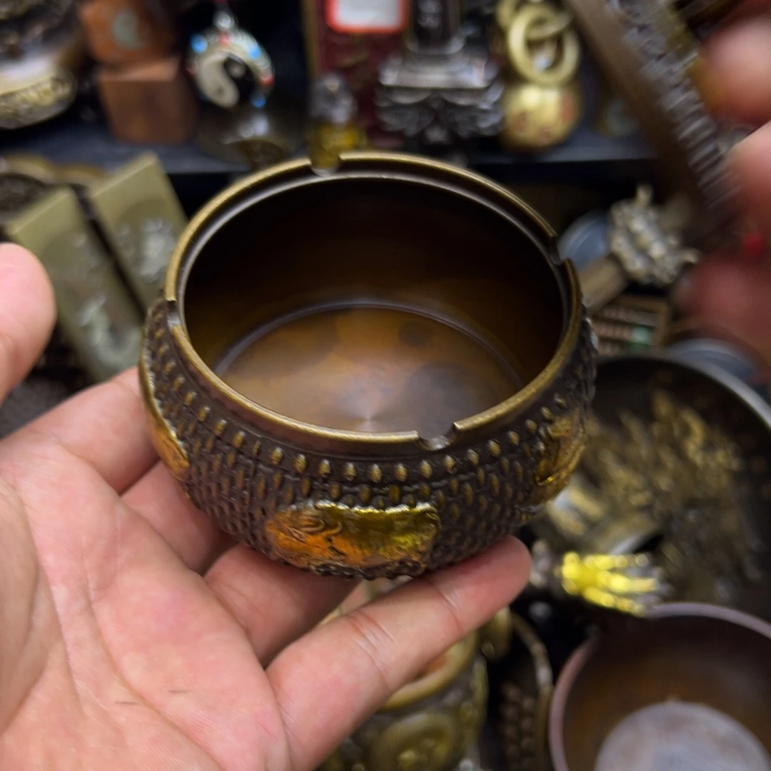 百万古铜工艺品摆件
