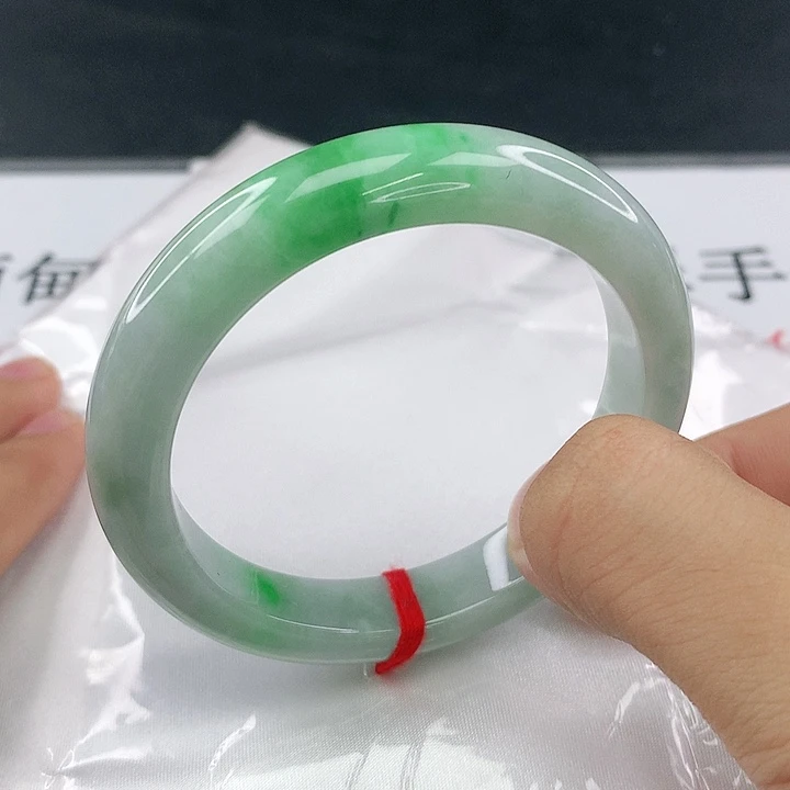 未镶嵌手镯翡翠圈56。50123
