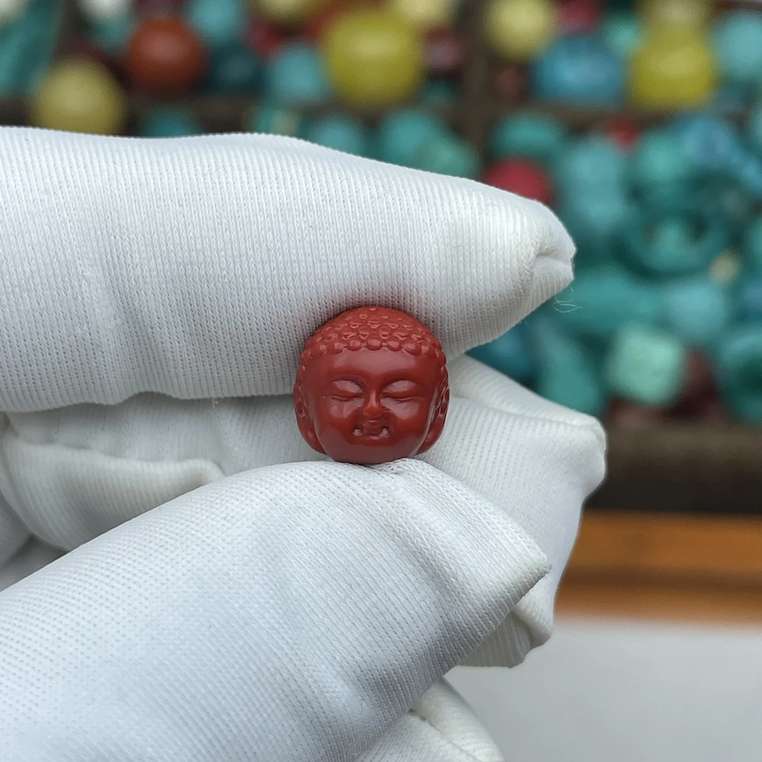 【B41】10mm宝宝佛鸿运当头佛头散珠文玩顶珠配珠配饰DIY手串配件