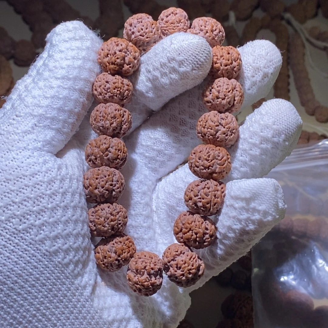 C***s手串金刚菩提17mm五星蜂王