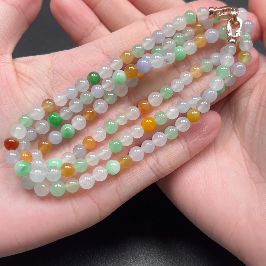 翡翠未镶嵌颈饰缅甸翡翠