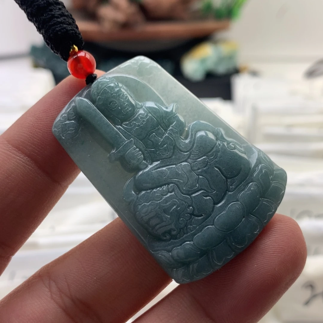 颈饰未镶嵌翡翠文殊