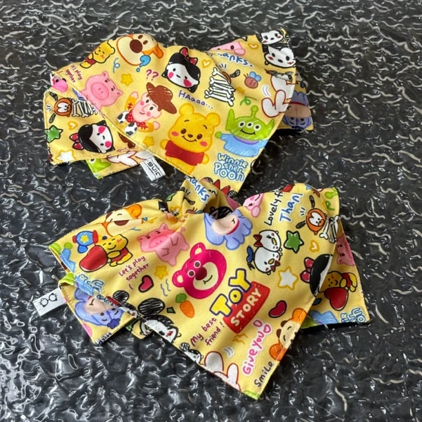 （手作）可爱版总动员方巾时尚配饰