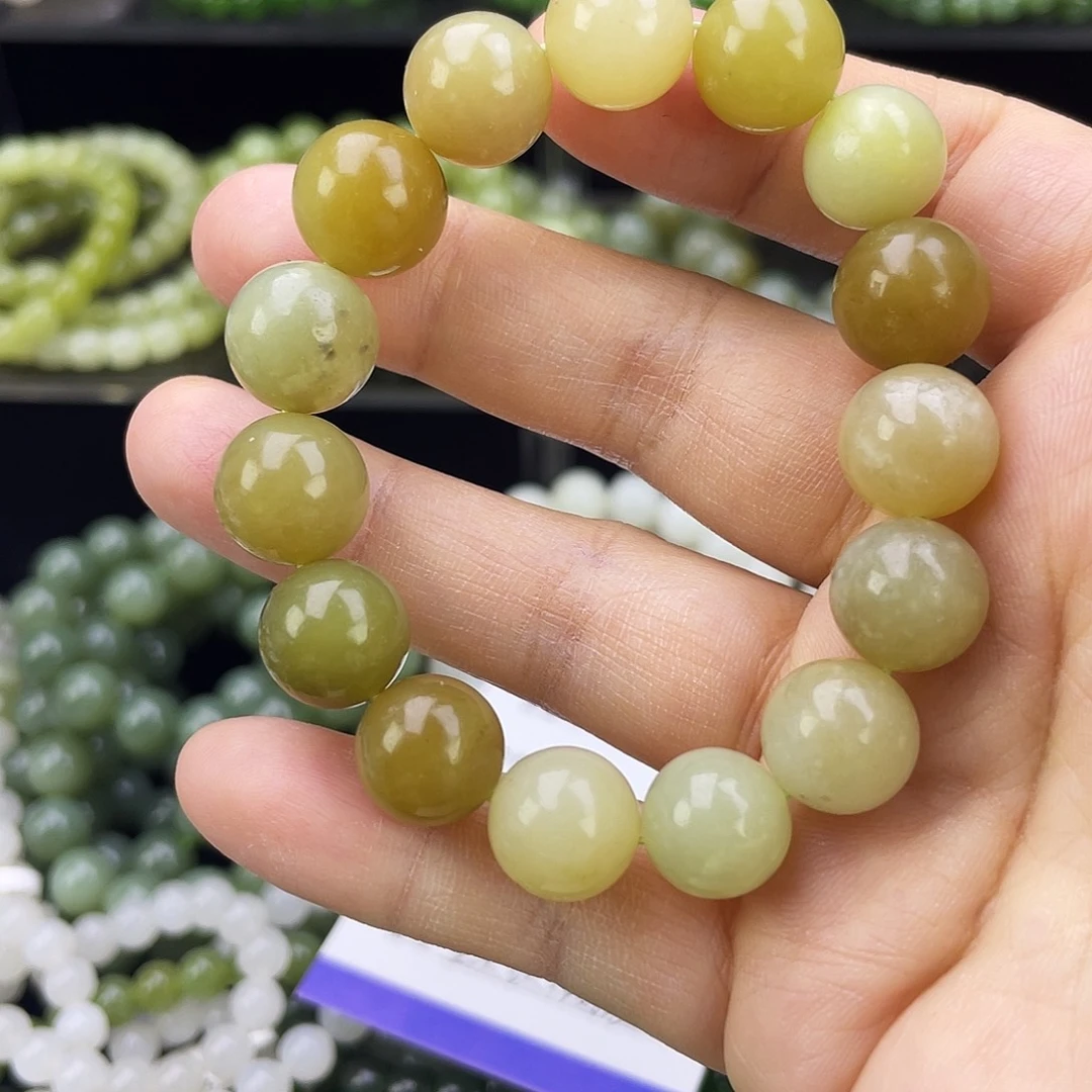 和田玉未镶嵌手链7