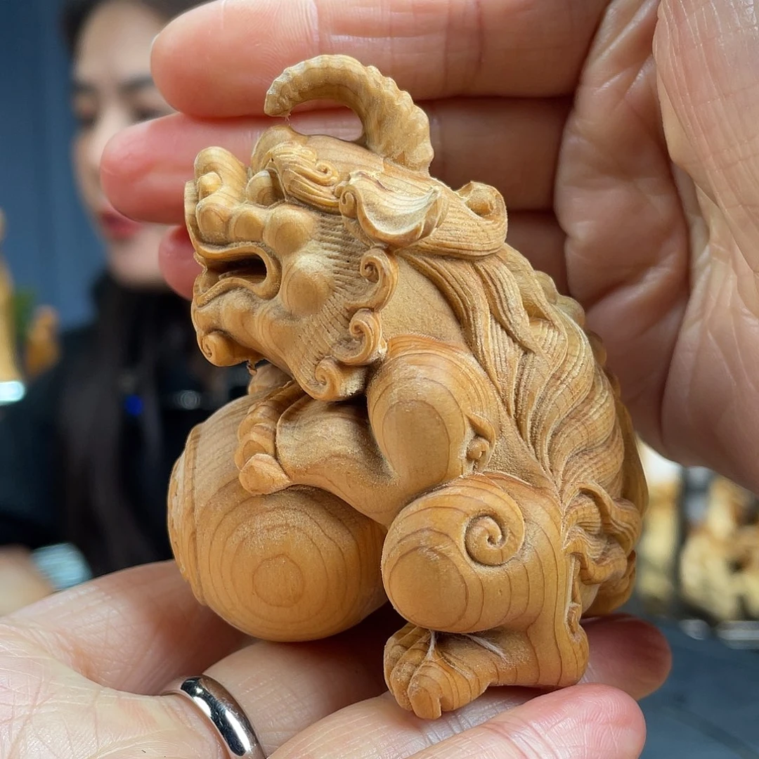 柏木（崖柏）手把件