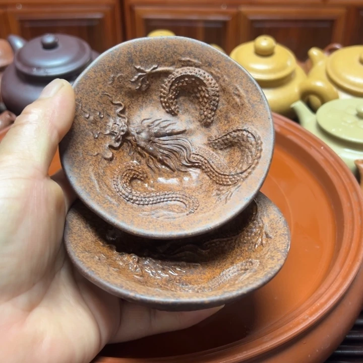 茶杯紫砂宜兴原矿紫泥