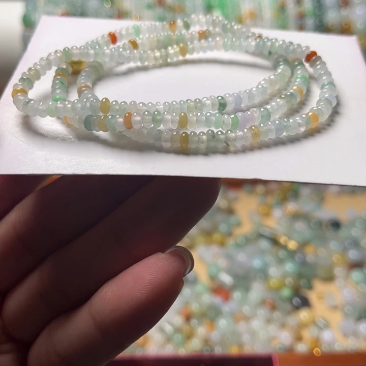 未镶嵌手串翡翠翡翠