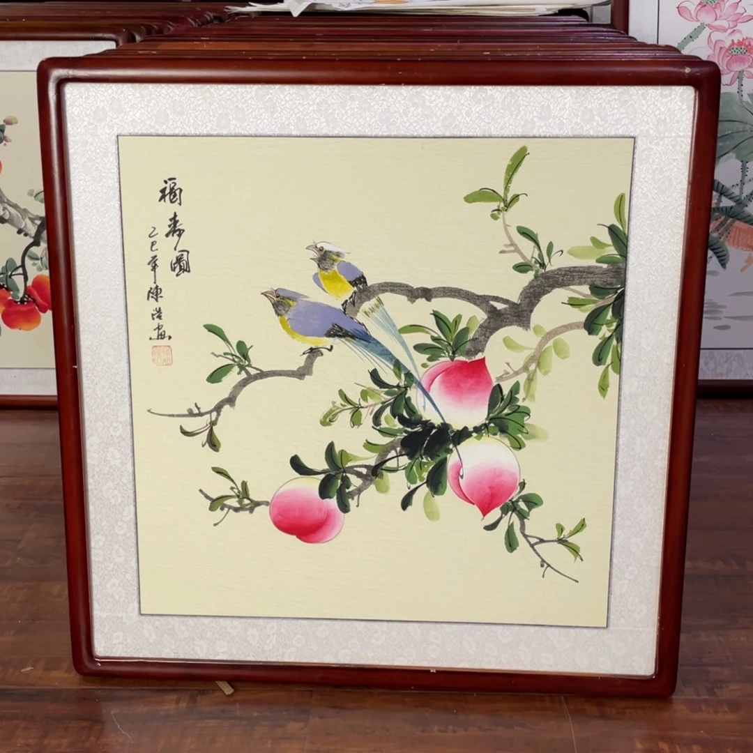 国画带框尺寸63*63厘米