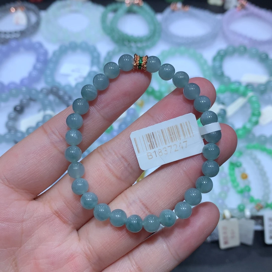 未镶嵌手链翡翠天然