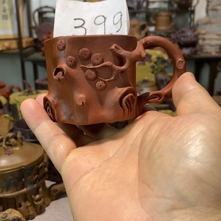 茶杯紫砂全手工制作