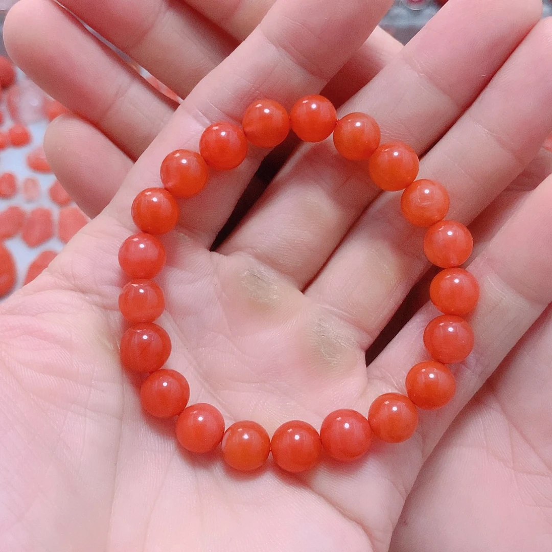 云***㟨南红玛瑙未镶嵌手串