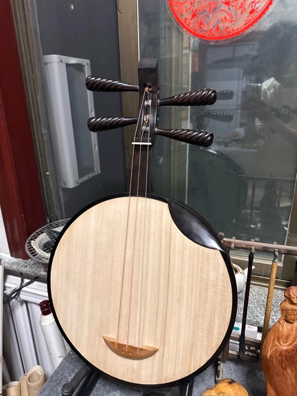 东非黑黄檀高档月琴！可根据您的使用习惯排品！专业月琴、音色可靠