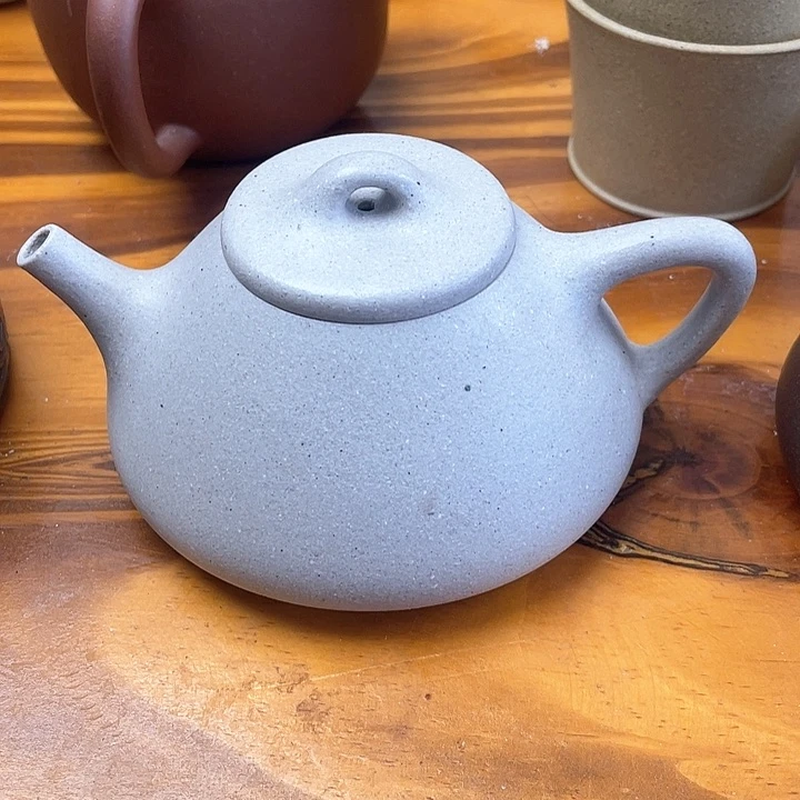 紫砂茶壶处理一把