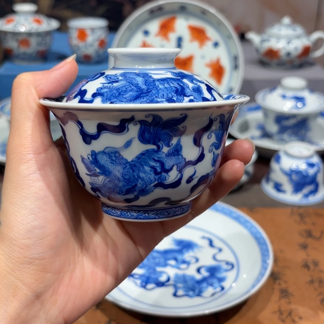 手工手绘陶瓷茶具