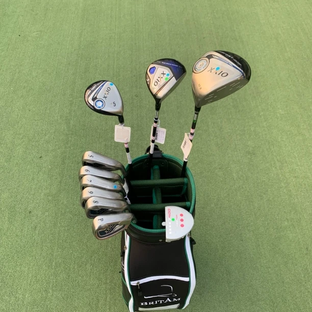 XXIO高尔夫男士套杆三木六铁一推碳素S球杆