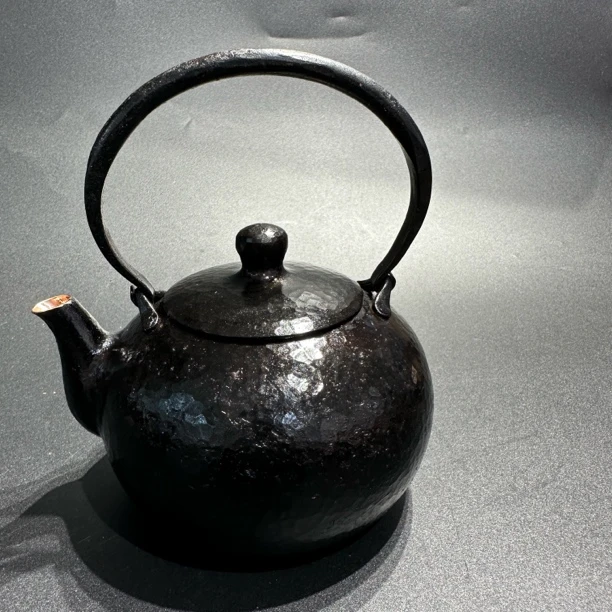 纯铜纯手工一张铜段打成形烧水壶加厚铜茶壶600毫升容量