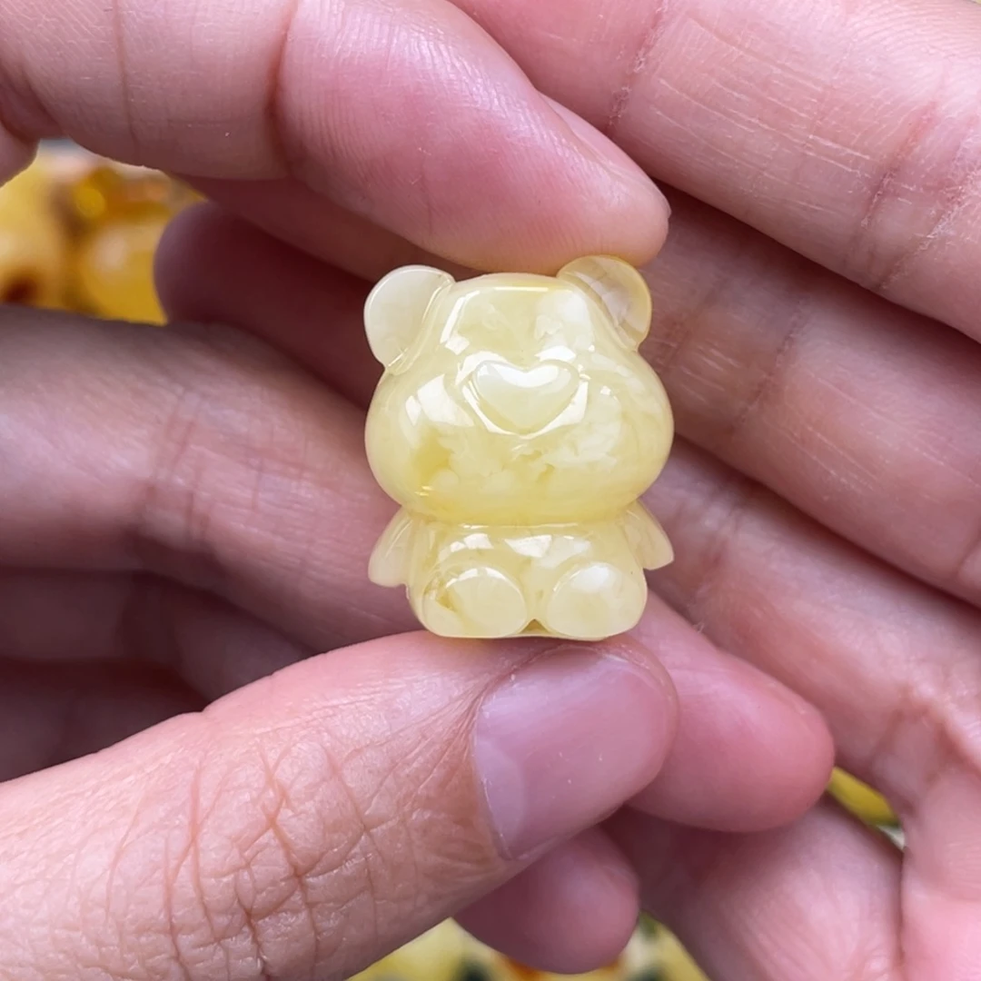 裸石琥珀未镶嵌蜜蜡