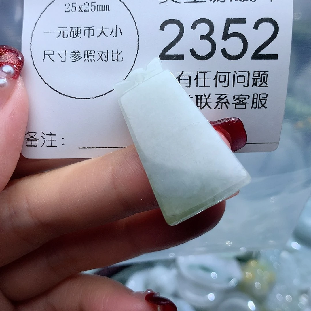 翡翠颈饰未镶嵌352。