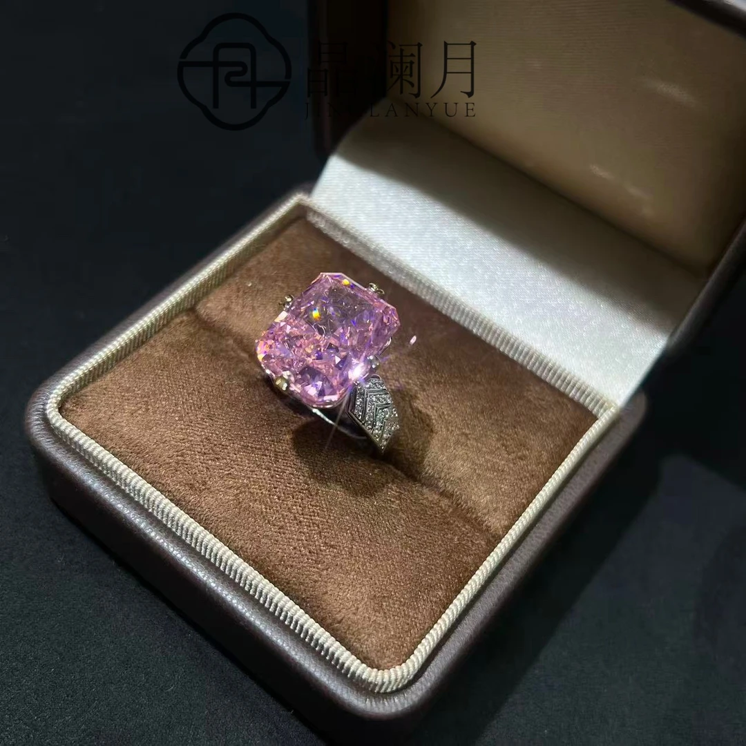 合金锆石戒指 【晶澜月】X320镶嵌锆石戒指 多样性发其一