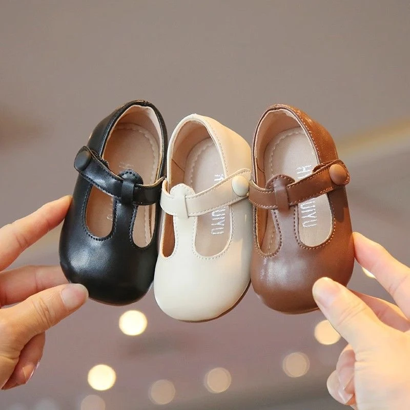 15-25码秋款儿童鞋春秋洋气女宝宝小皮鞋学步鞋女童鞋子宝宝单鞋