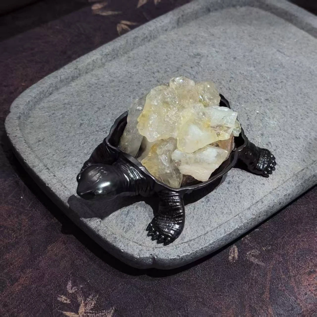 龟龟摆件晶石消磁