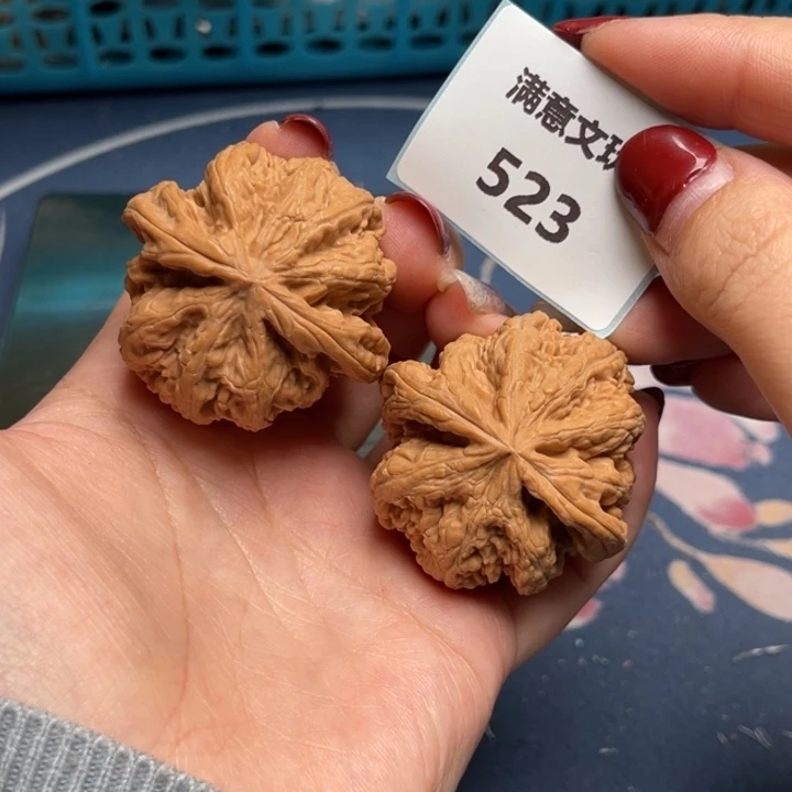 文玩核桃把件粗筋42.523