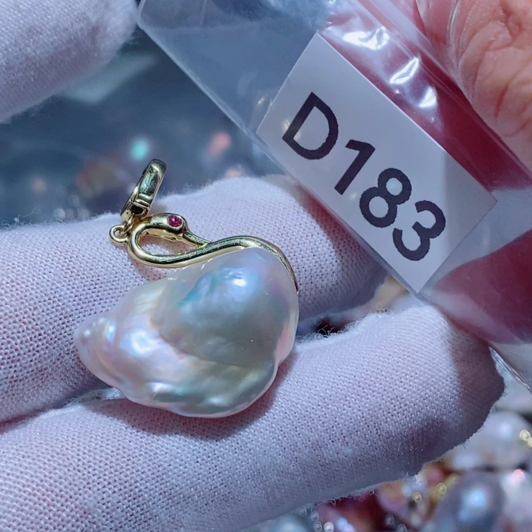 银S925镶嵌淡水珍珠其他