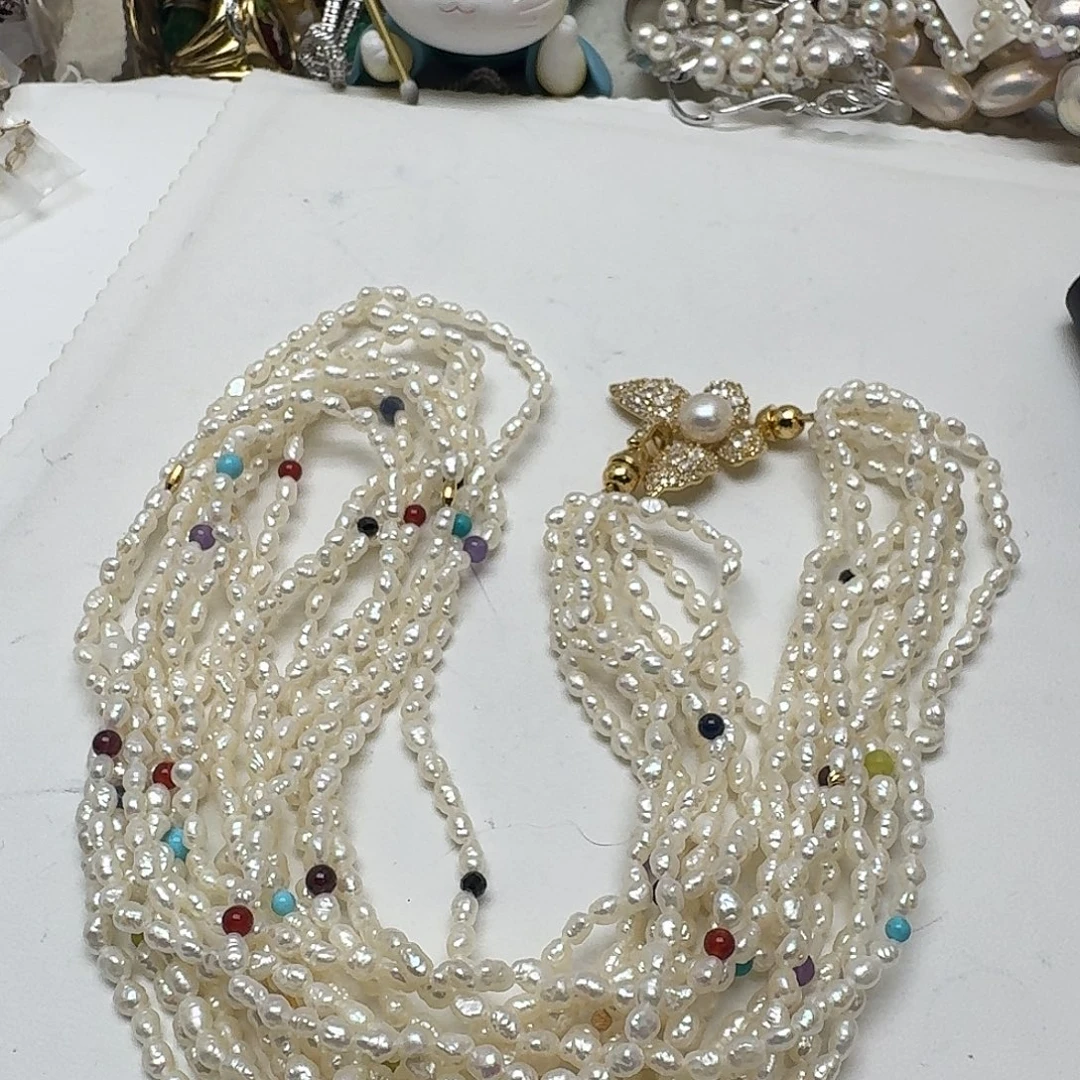 淡水珍珠颈饰未镶嵌