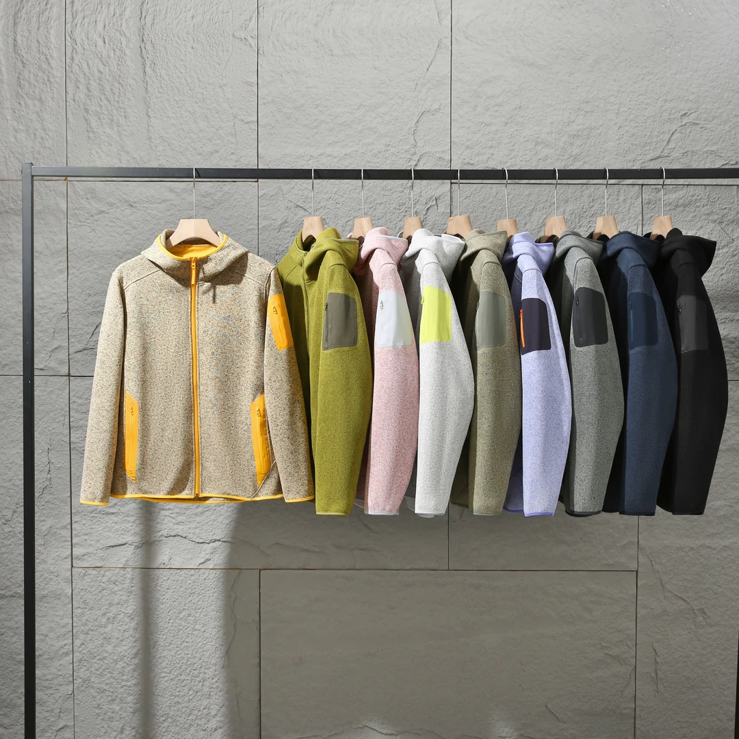 鼎级主推！毒家120件！户外飞禽徒步山系加绒中间层连帽外套25157