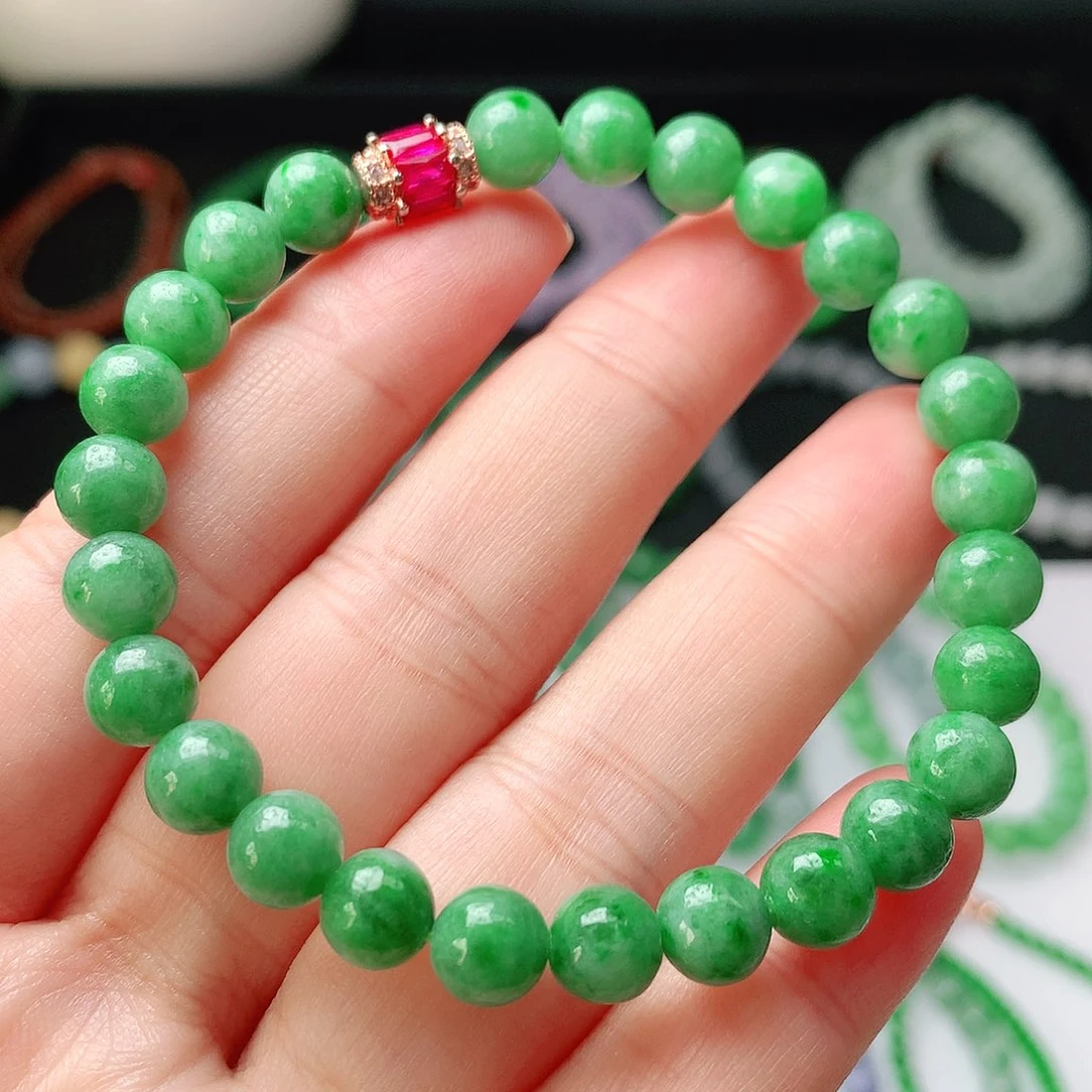 翡翠未镶嵌手链翡翠