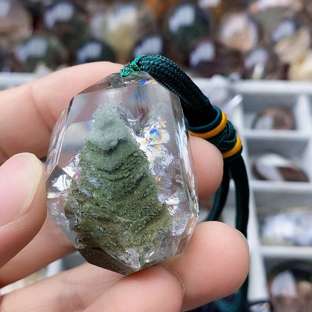 水晶珠宝半成品未镶嵌屿