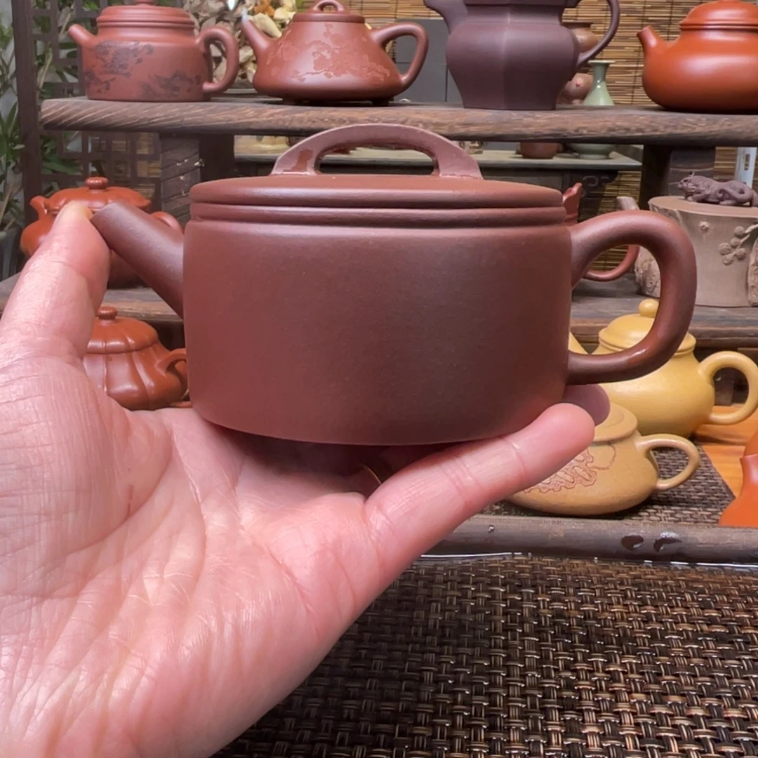 茶壶紫砂宜兴原矿紫砂手工制190